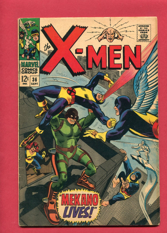 X-Men #36 (Sep 1967) 4.5 VG+