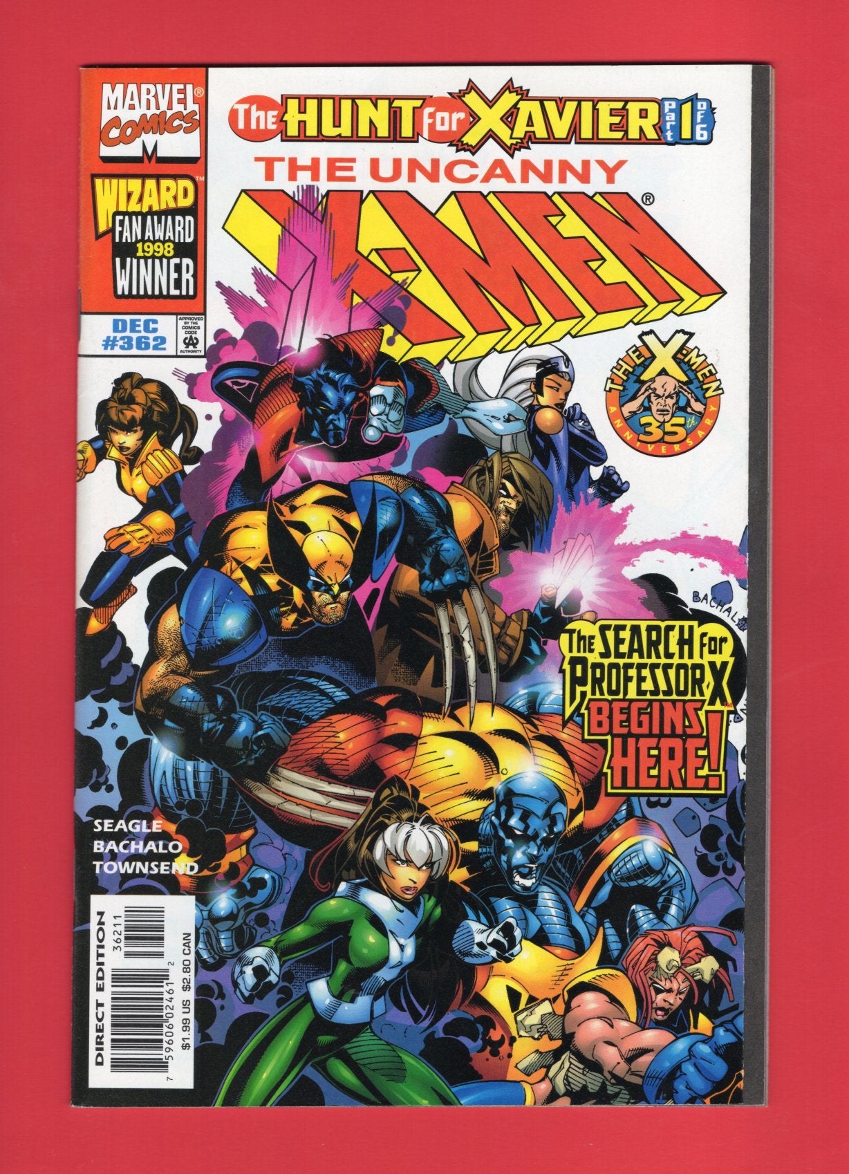 Uncanny X-Men #362 (Dec 1998) 8.5 VF+