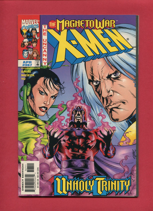 Uncanny X-Men #367 (Apr 1999), 9.2 NM-
