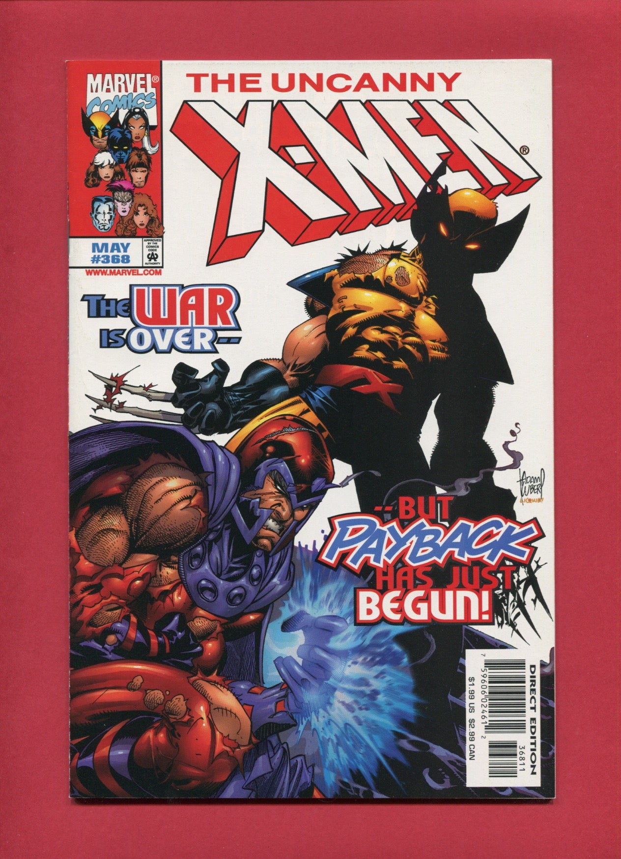Uncanny X-Men #368 (May 1999), 9.2 NM-