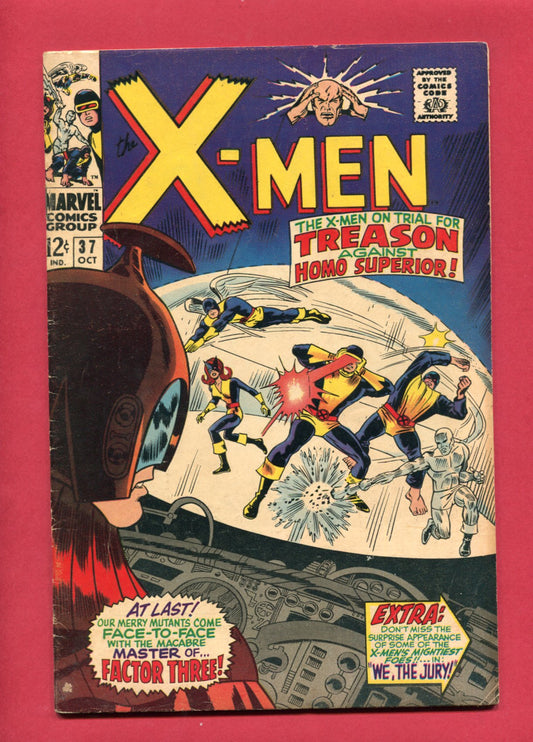 X-Men #37 (Oct 1967) 4.5 VG+