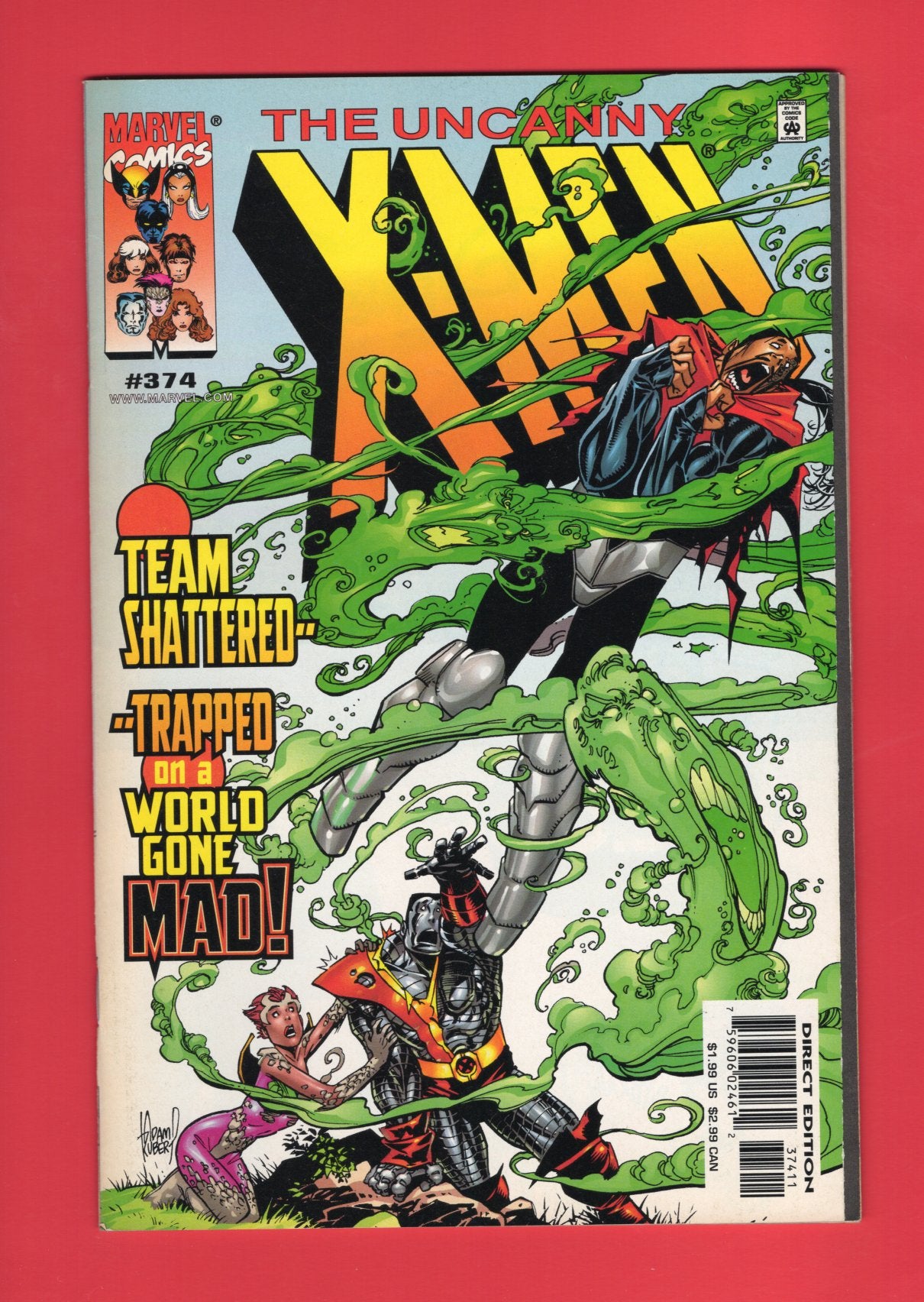 Uncanny X-Men #374 (Nov 1999) 8.5 VF+