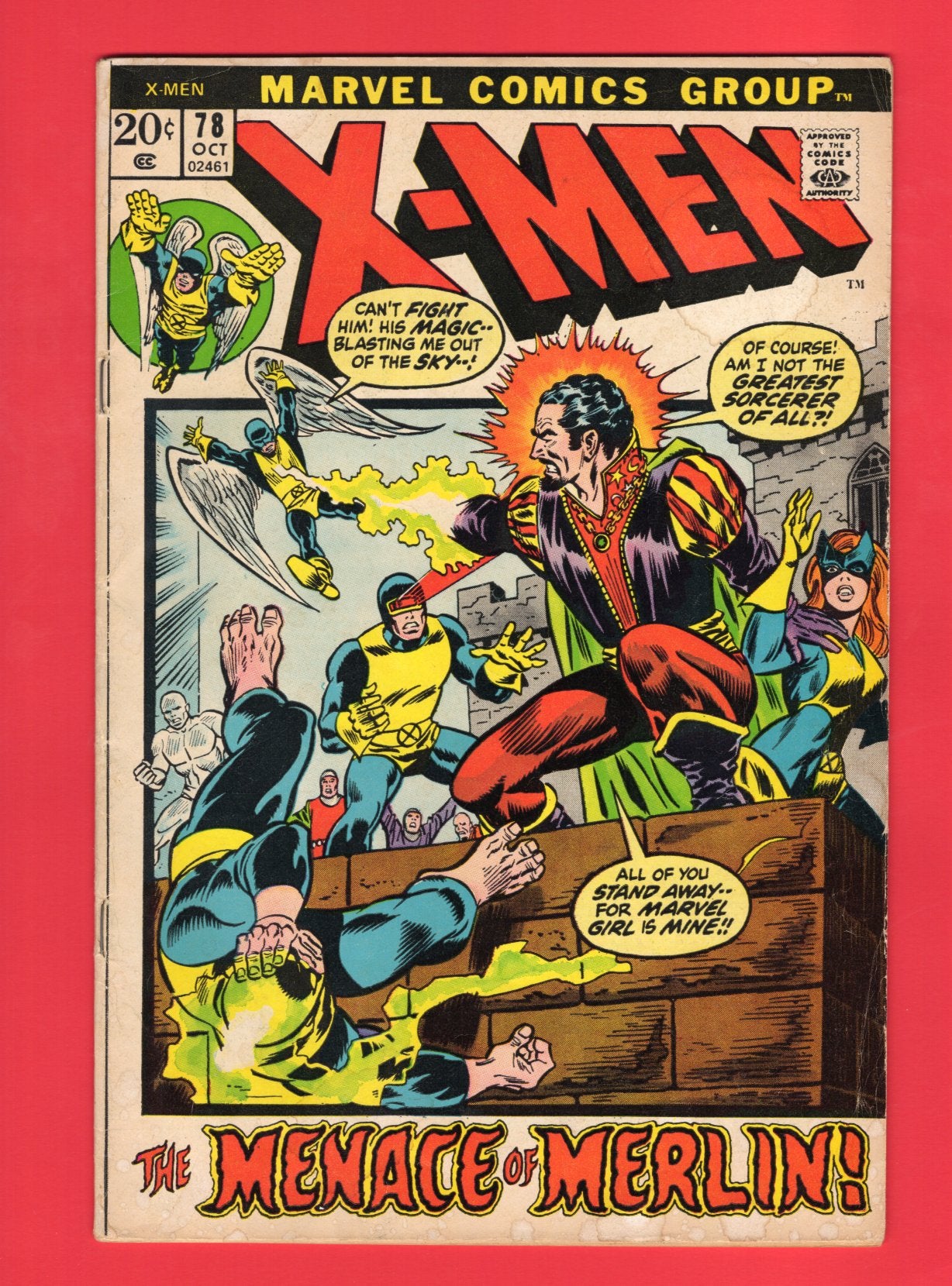 X-Men #78 (Oct 1972) 4.0 VG