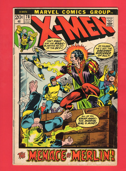 X-Men #78 (Oct 1972) 4.0 VG