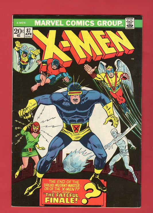 X-Men #87 (Apr 1974), 7.0 FN/VF